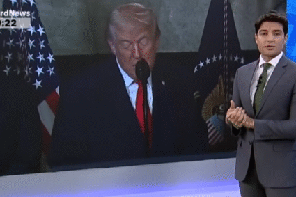 Trump anuncia novos navios de guerra em meio à tensão com a Venezuela